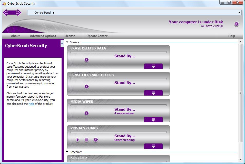 Windows 8 CyberScrub Security With Media Wiper full