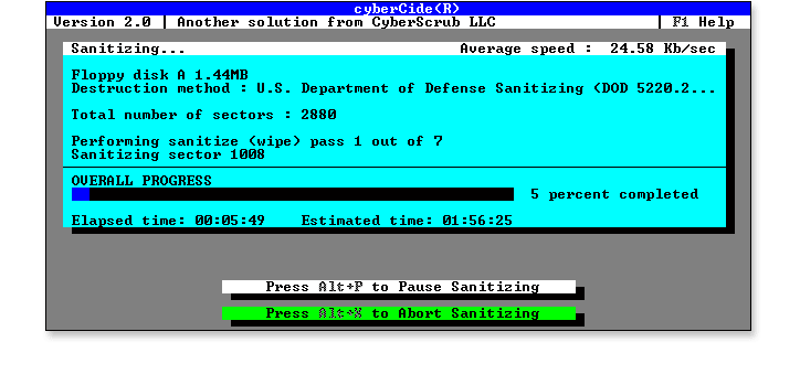 cybercide progress screen  image
